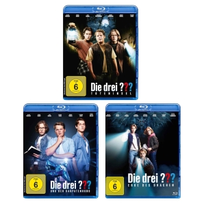 Die drei ??? Filme zur Auswahl, Blu-ray