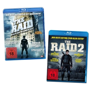 The Raid 1+2 Doppelpack, Blu-ray