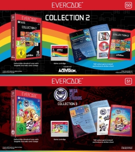 Blaze Evercade Catridge #050 + #051 Activision 2 + Mega...