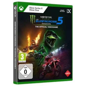 Monster Energy Supercross 5 - The Official Videogame, Microsoft Xbox One / Series X