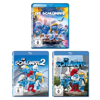 Die Schlümpfe Filme zur Auswahl, Blu-ray