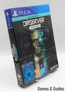 Observer: System Redux Day One Edition, Sony PS4