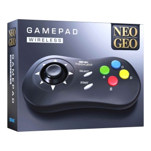 NEO GEO AES+ Gamepad (Schwarz)