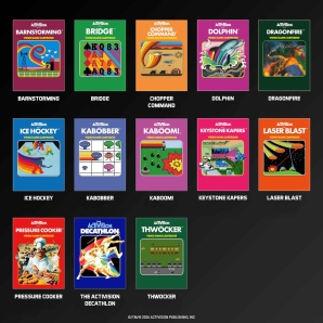 Blaze Evercade Cartridge #047 + #050 +#052 Activision 1+2+3