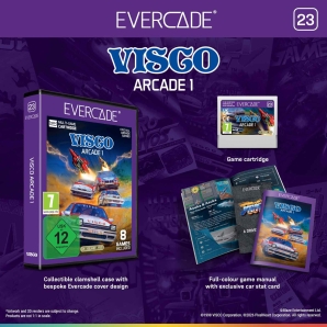 Blaze Evercade Arcade Catridge #023 + #024 Visco 1+2