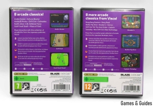 Blaze Evercade Arcade Cartridge #023 + #024 Visco 1+2