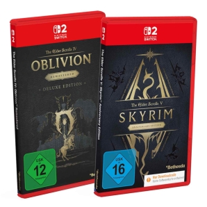 Elder Scrolls IV+V: Oblivion + Skyrim Bundle, Nintendo...