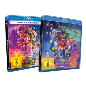 The Super Mario Bros. Movie + Mario Galaxy Film Bundle,...
