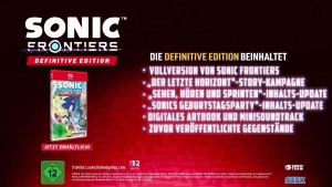 Sonic Frontiers - Definitive Edition, Nintendo Switch 2