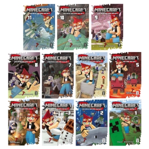 Minecraft: Eine Reise zum Ende der Welt, Manga Band 1-11...