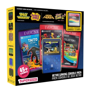 HMT Capcom Super Pocket Starter Bundle 1 mit 3 Evercade...