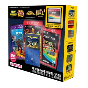 HMT Capcom Super Pocket Starter Bundle 1 mit 3 Evercade...