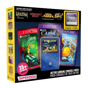 HMT Capcom Super Pocket Starter Bundle 2 mit 3 Evercade...