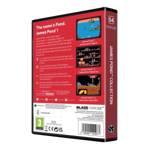 Blaze Evercade Cartridge #054 James Pond Collection
