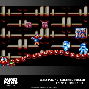 Blaze Evercade Cartridge #054 James Pond Collection