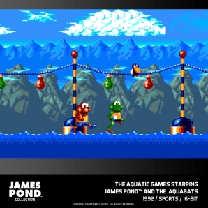 Blaze Evercade Cartridge #054 James Pond Collection