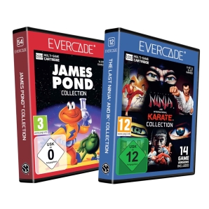 Blaze Evercade The Last Ninja and IK Collection #012 +...