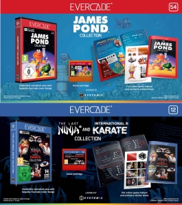 Blaze Evercade The Last Ninja and IK Collection #012 +...