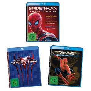 Spider-Man-Saga Bundle-Versionen im Set, Blu-ray