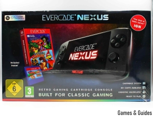 Blaze Evercade Nexus, Banjo Kazooie, Hardcase und Schutzfolie