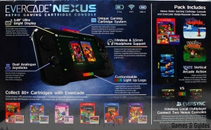 Blaze Evercade Nexus, Banjo Kazooie, Hardcase und Schutzfolie