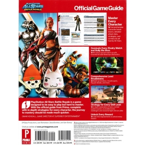 PlayStation All-Stars Battle Royale, offiz. Lösungsbuch / Game Guide