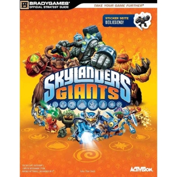 Skylanders Giants, offiz. Dt. Lösungsbuch (inkl. Stickerbogen)