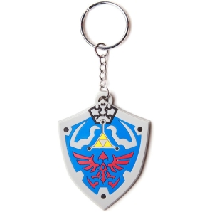 Zelda Hyrulian Crest Rubber Schlüsselanhänger Hyrule Wappen