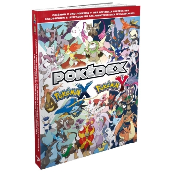 Pokemon X/Y, offiz. Dt. Lösungsbuch Band 2 offizielle Pokedex d. Kalos Region