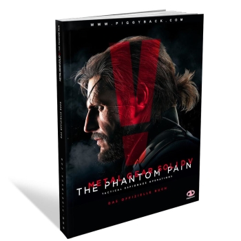 Metal Gear Solid V 5 - The Phantom Pain, offiz. Dt. Lösungsbuch Standard