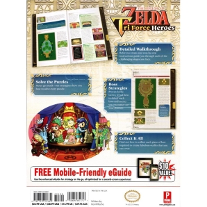 The Legend of Zelda: Tri Force Heroes, offiz. Engl. Lösungsbuch / Game Guide