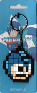 Megaman Pixel Head Schlüsselanhänger