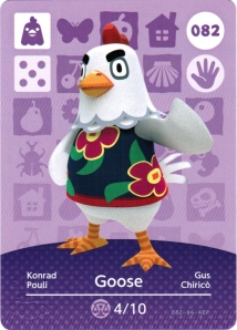 amiibo Animal Crossing Serie 1 Einzelkarte 082...