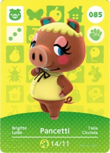 amiibo Animal Crossing Serie 1 Einzelkarte 085...
