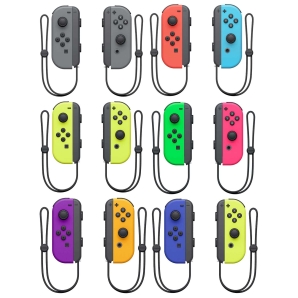 Nintendo Switch Joy-Con 2er-Set Grau, Rot/Blau, Gelb, Grün/Pink