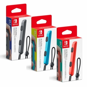 Nintendo Switch Joy-Con Handgelenkschlaufen grau, blau, rot
