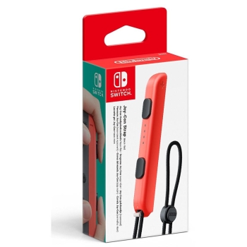 Nintendo Switch Joy-Con Handgelenkschlaufe Neon-Rot