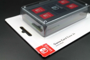 Nintendo Switch Game Card Case 24 Schutzhülle Schwarz