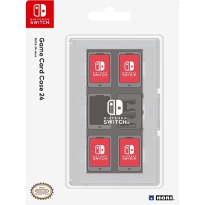 Nintendo Switch Game Card Case 24 Schutzh&uuml;lle Transparent