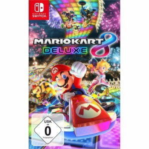 Mario Kart 8 Deluxe, Nintendo Switch + 2x Lenkrad