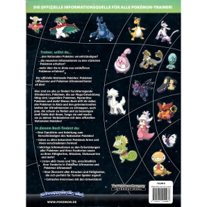 Pokemon Ultrasonne und Ultramond, offiz. Dt. Lösungsbuch Band 2 Pokedex