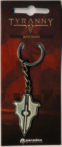 Tyranny Logo, Schlüsselanhänger