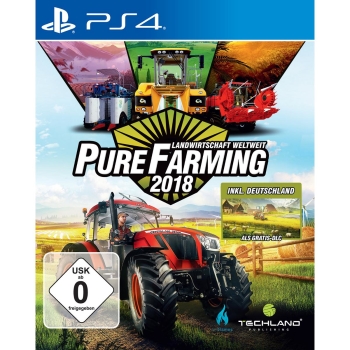 Pure Farming 2018 - Landwirtschaft weltweit - D1 Edition, Sony PS4